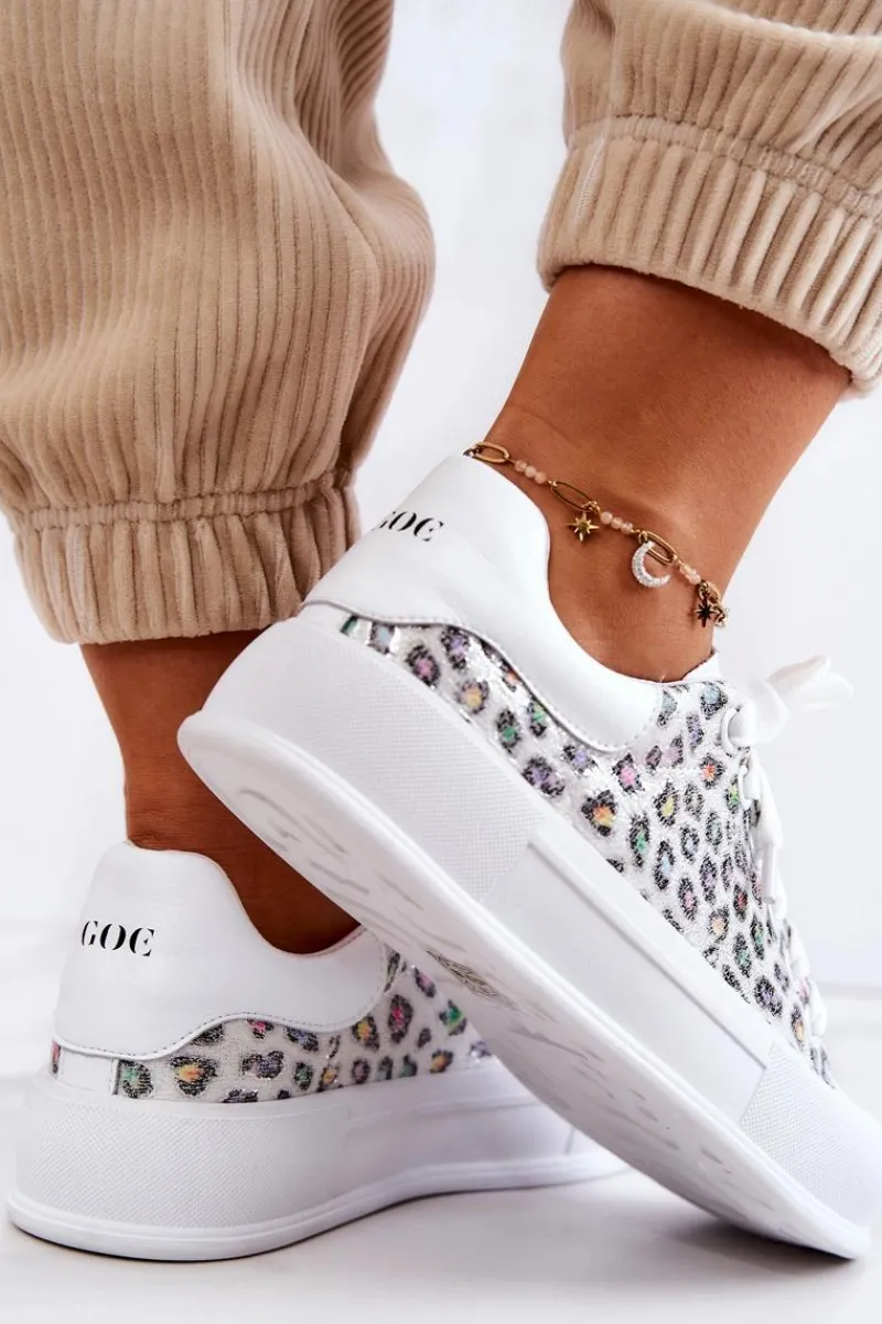 Clearance Damskie Trampki Na Platformie JJ2N4075 Białe Damskie Trampki Damskie Niskie|Sneakersy Damskie