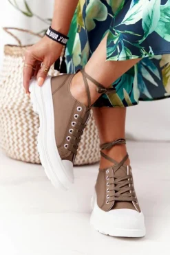 Trampki Damskie Niskie><noscript><img width=