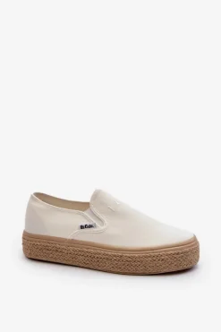 Outlet Damskie Trampki Slip-On Z Plecionką LCW-24-44-2430 Damskie Trampki Damskie Slip-On