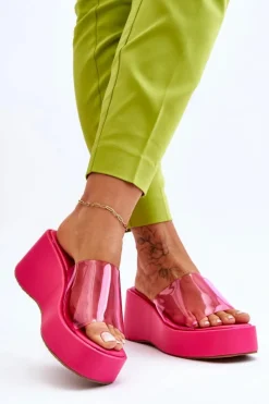 Klapki Na Koturnie|Klapki Damskie Klasyczne><noscript><img width=