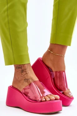 Klapki Na Koturnie|Klapki Damskie Klasyczne><noscript><img width=