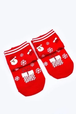 Best Damskie Świąteczne Skarpetki W Mikołajki Czerwone Skarpetki|Skarpetki