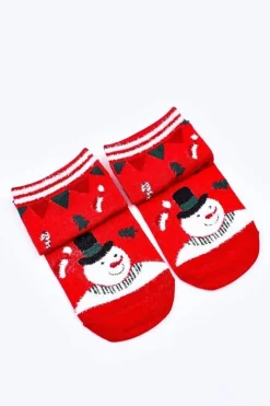 Sale Damskie Świąteczne Skarpetki W Czapki Mikołaja Czerwone Skarpetki|Skarpetki