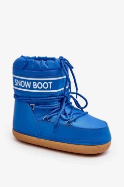 Śniegowce Damskie>Boto Damskie Wiązane Śniegowce e Soia Niebieski