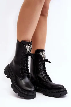 Botki Sznurowane|Botki Płaskie><noscript><img width=