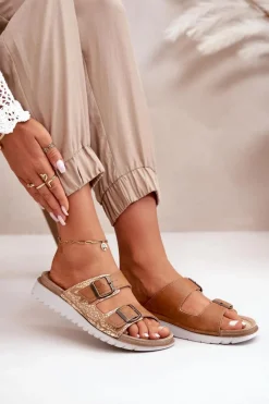 Klapki Damskie Klasyczne><noscript><img width=