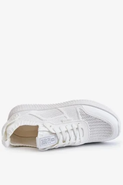Outlet Big Star Shoes Damskie Wygodne Sneakersy Memory Foam System Big Star LL274415 Białe