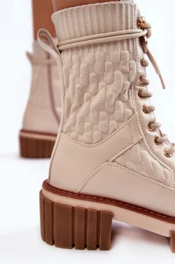 Botki Sznurowane|Botki Zimowe Damskie><noscript><img width=