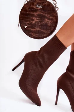 Botki Wiosenne|Brązowe I Beżowe Botki><noscript><img width=