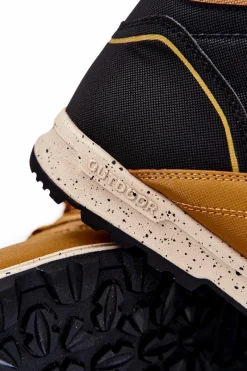 Discount Damskie Wysokie Buty Trekkingowe Big Star KK274609 Camel Damskie Trekkingowe Damskie|Damskie Trapery