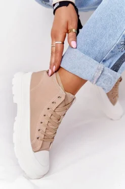 Trampki Damskie Wysokie><noscript><img width=