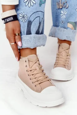 Trampki Damskie Wysokie><noscript><img width=