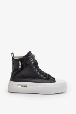 Trampki Damskie Wysokie><noscript><img width=