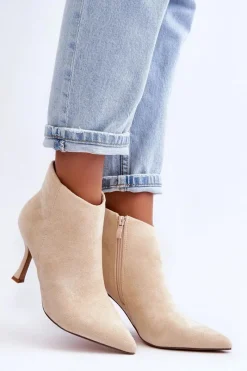 Botki Wiosenne|Brązowe I Beżowe Botki><noscript><img width=