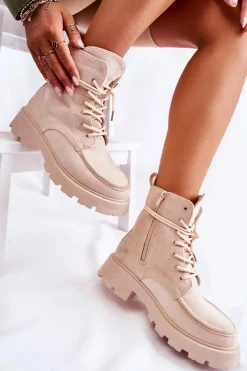 Botki Sznurowane|Botki Zimowe Damskie><noscript><img width=