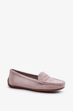 Loafersy Damskie|Mokasyny Damskie Zamszowe><noscript><img width=