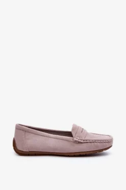 Loafersy Damskie|Mokasyny Damskie Zamszowe><noscript><img width=