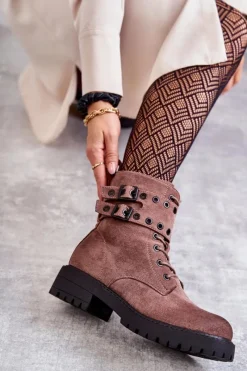 Botki Ocieplane|Botki Sznurowane><noscript><img width=