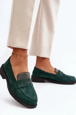 Loafersy Damskie|Mokasyny Płaskie><noscript><img width=