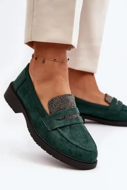 Loafersy Damskie|Mokasyny Płaskie><noscript><img width=