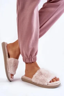 Kapcie Klasyczne|Klapki Z Futerkiem><noscript><img width=