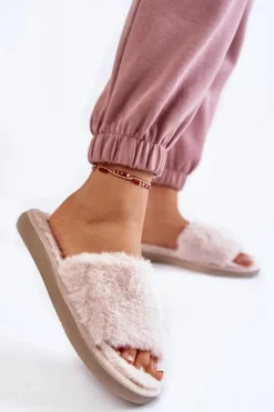 Kapcie Klasyczne|Klapki Z Futerkiem><noscript><img width=