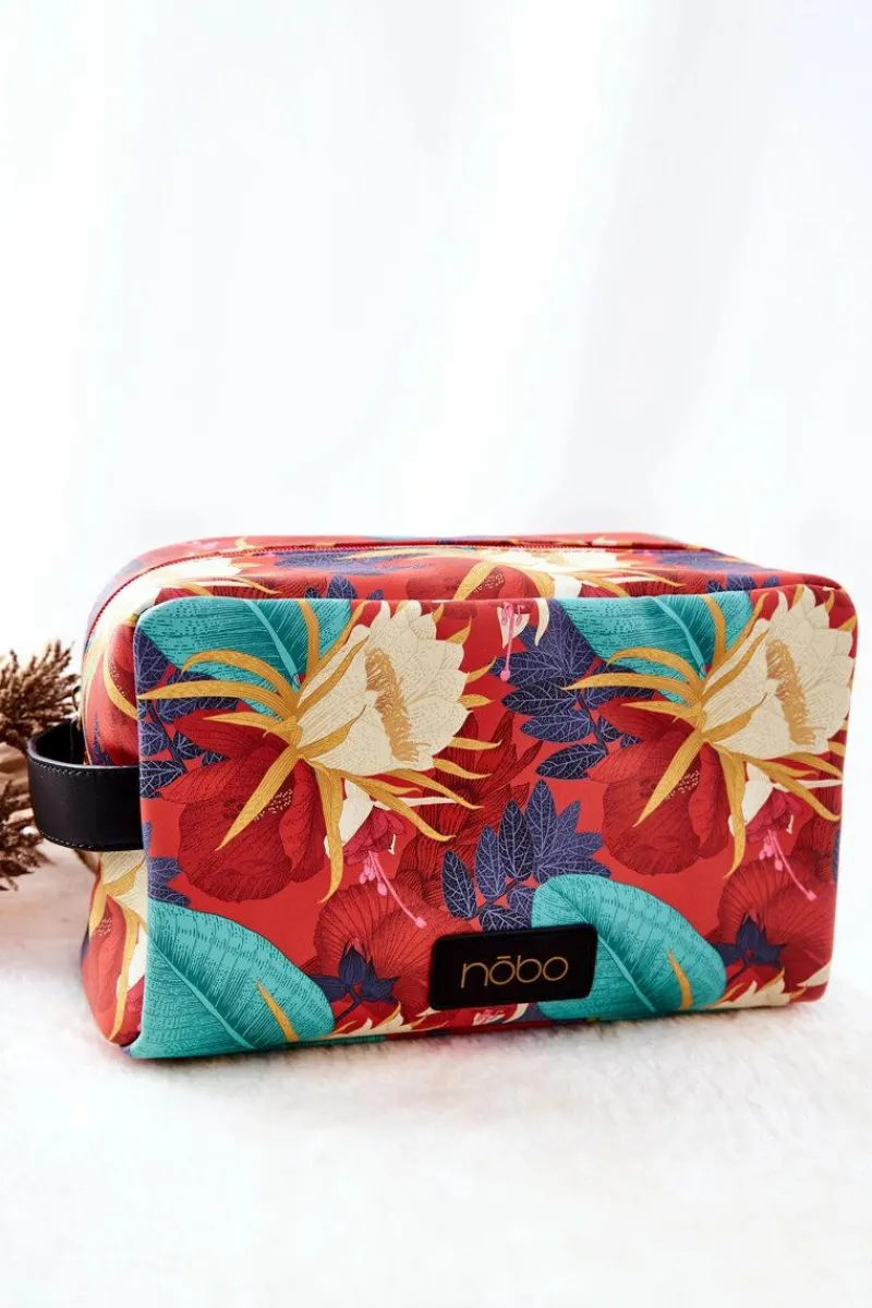 Discount Nobo Duża Kosmetyczka L0030-CM05 Czerwona