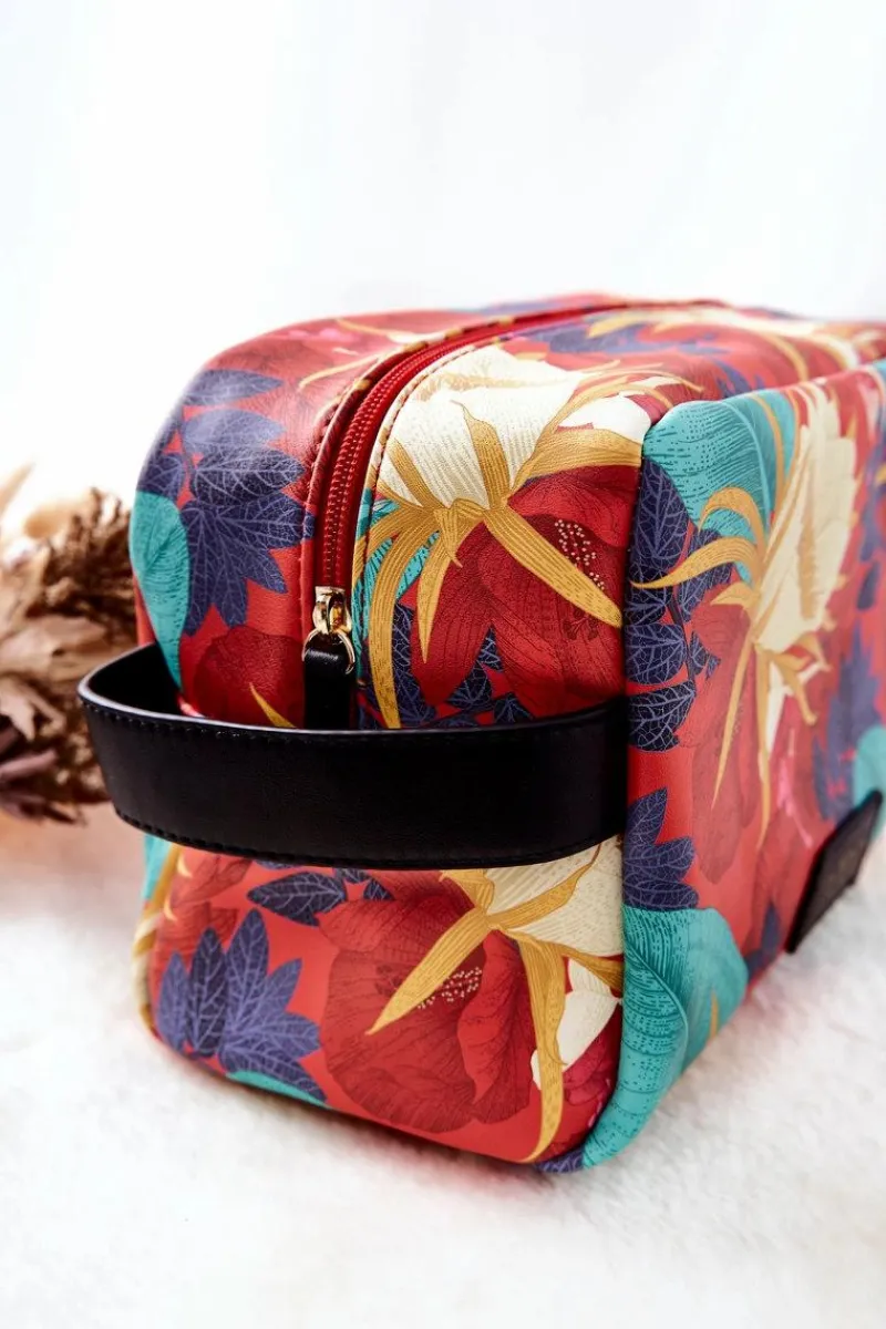 Discount Nobo Duża Kosmetyczka L0030-CM05 Czerwona