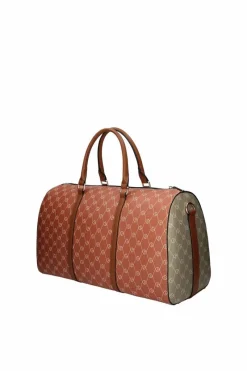 Best Nobo Duża Torba Podróżna M0430-CM00 Beżowo-Brązowa