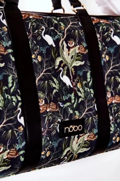 Hot Duża Torba Podróżna M3150-CM13 Zwierzęta Granatowa Torby Podróżne|Torby Sportowe