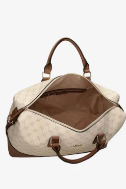 Torby Podróżne|Torby Sportowe></noscript>Nobo Duża Torba Podróżna P1250-CM00 Beżowo-Brązowa