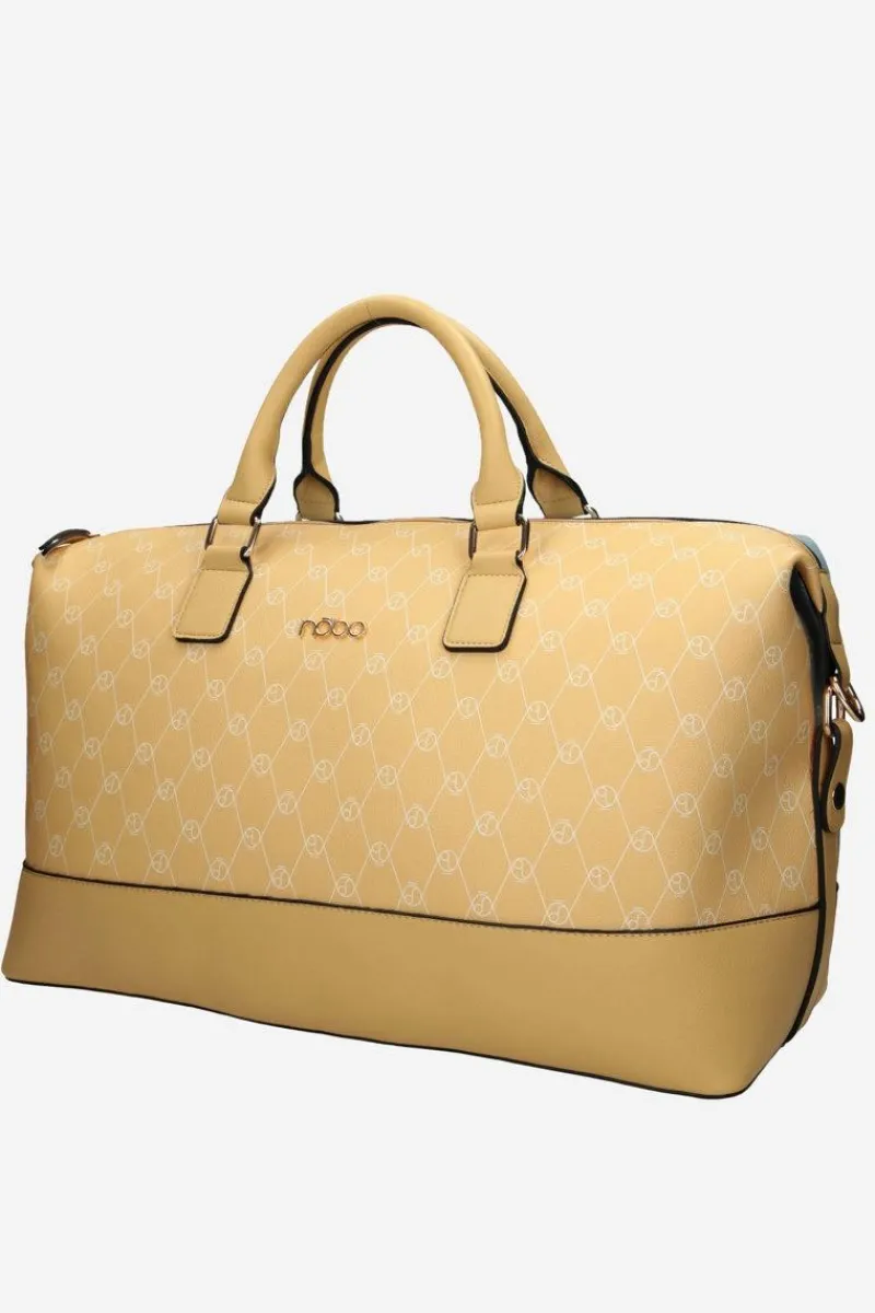 Outlet Duża Torba Podróżna P1250-CM02 Żółto-Niebieska Torby Podróżne|Torby Sportowe