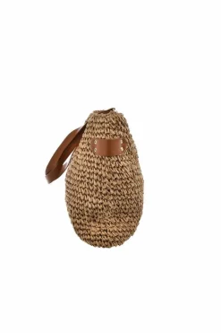 Sale Duża Torba Z Plecionki Big Star NN574107 Beżowa Torebki Plażowe|Torebki Klasyczne