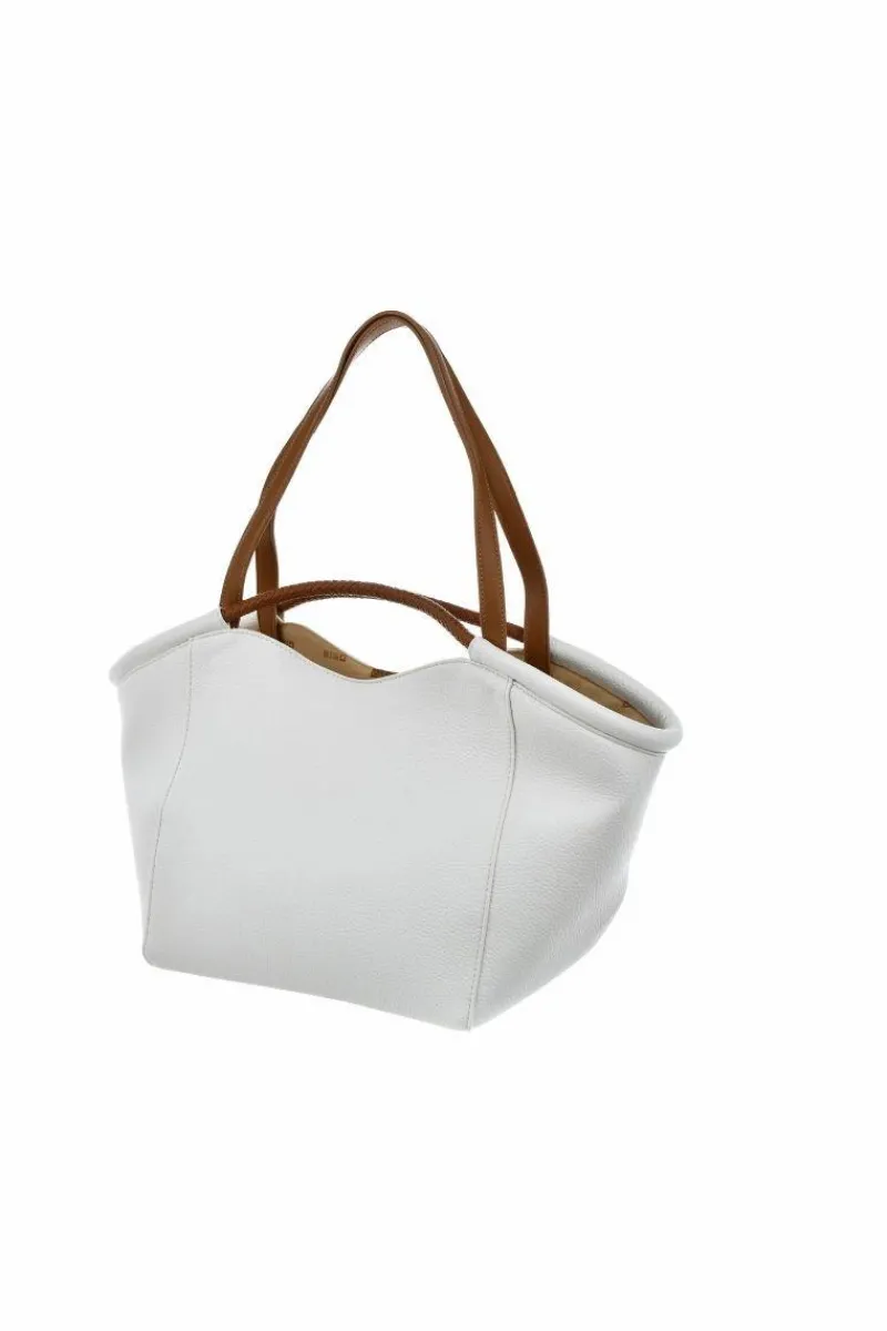 Discount Big Star Shoes Duża Torebka Eko Skórzana Big Star NN574069 Biała