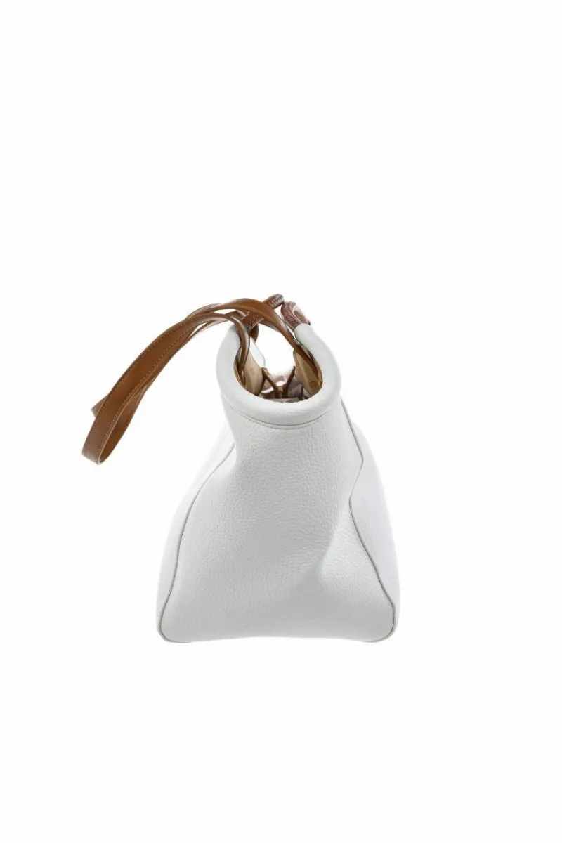 Discount Big Star Shoes Duża Torebka Eko Skórzana Big Star NN574069 Biała