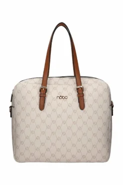 Nobo Duża Torebka M0420-CM00 Jasnobeżowa