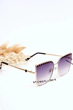 Hot Duże Okulary Przeciwsłoneczne V303 Gradient Czarny Okulary