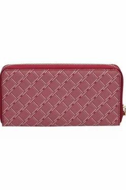 Online Duży Portfel Damski NPUR-F0080-C005 Czerwony Portfele