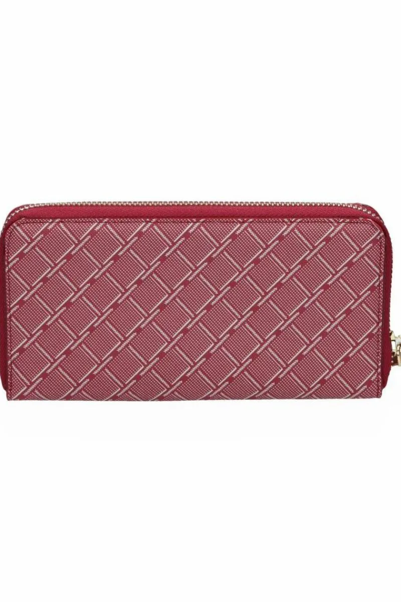 Online Duży Portfel Damski NPUR-F0080-C005 Czerwony Portfele