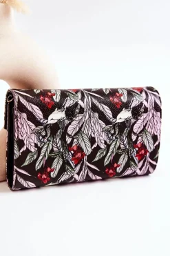 Hot Duży Portfel Skórzany M0240-CM20 Czarny Portfele