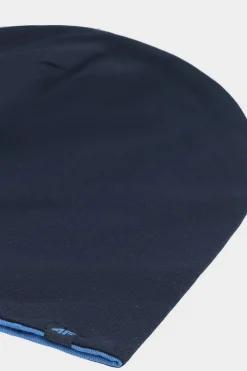 New Dwustronna Czapka Dziecięca Beanie JWAW24ACAPU449-31S Granatowa Okrycia Głowy