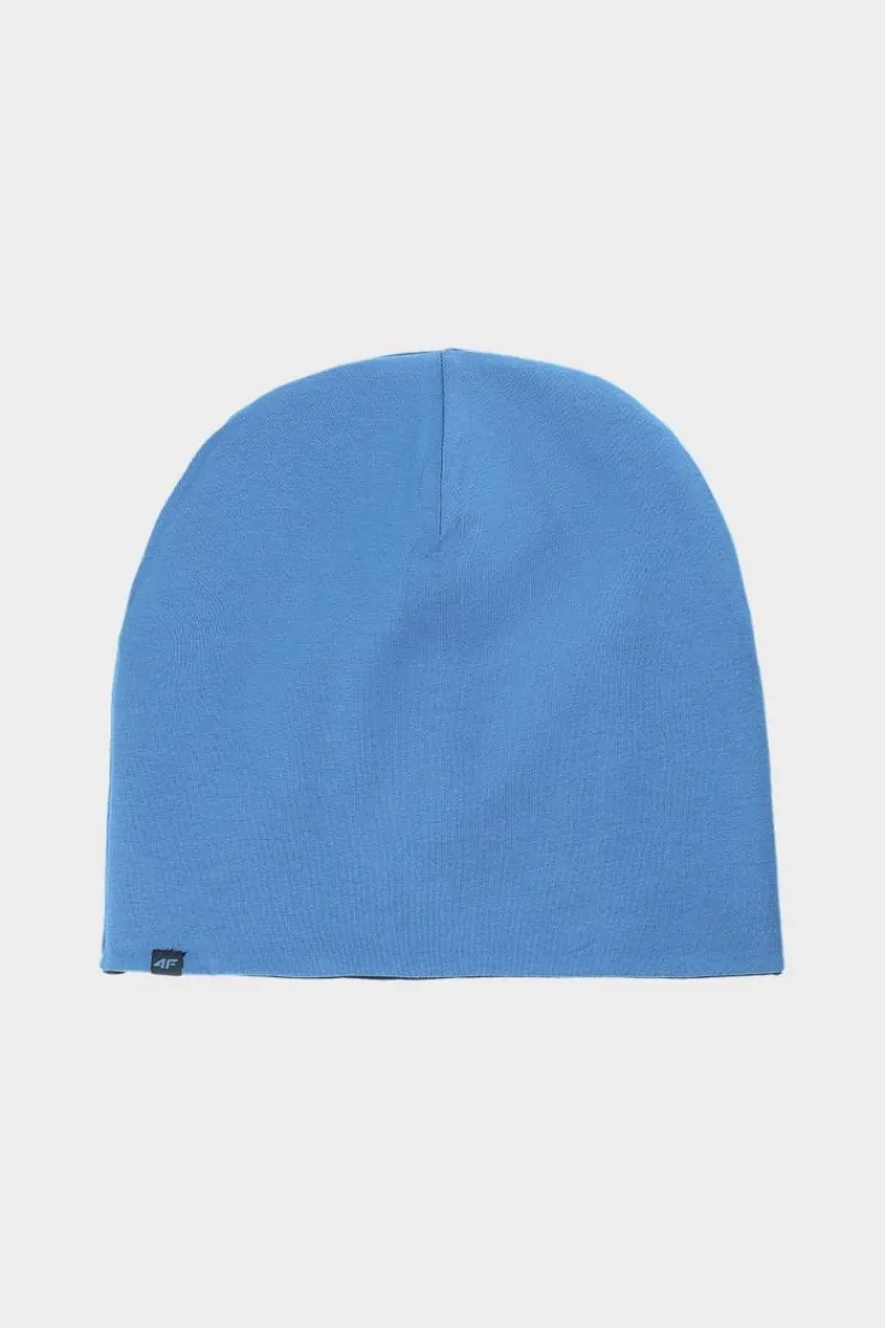 New Dwustronna Czapka Dziecięca Beanie JWAW24ACAPU449-31S Granatowa Okrycia Głowy