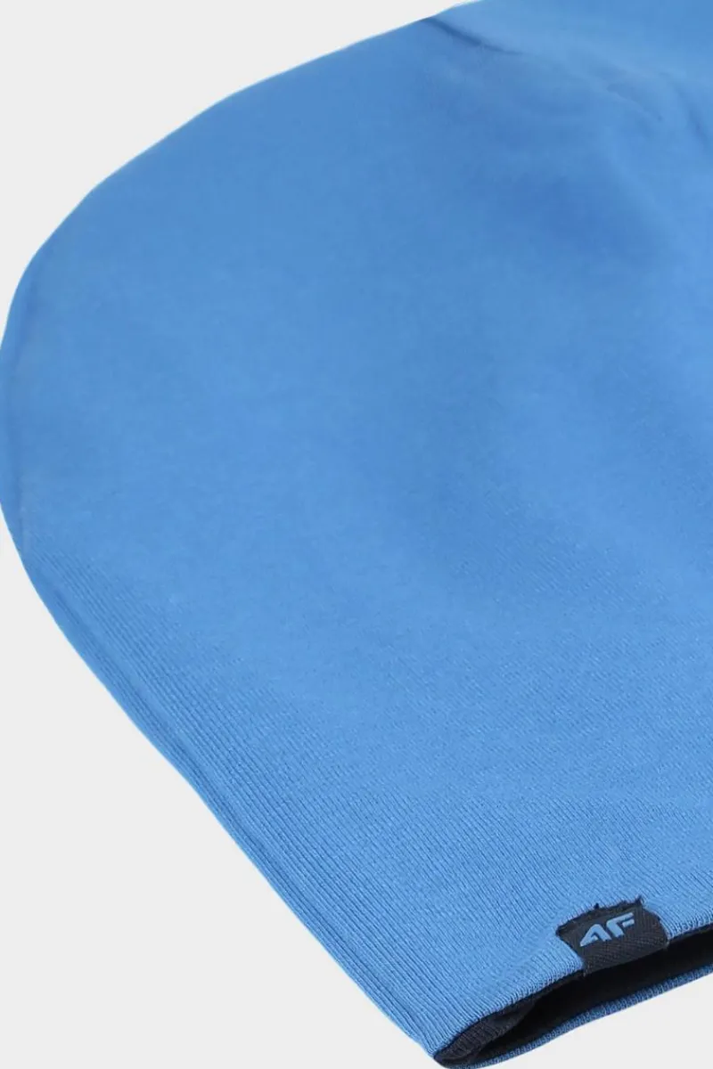 New Dwustronna Czapka Dziecięca Beanie JWAW24ACAPU449-31S Granatowa Okrycia Głowy