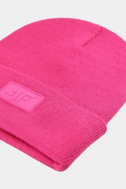 New Dziecięca Czapka Zimowa JWAW24ACAPU446-54S Różowa Okrycia Głowy