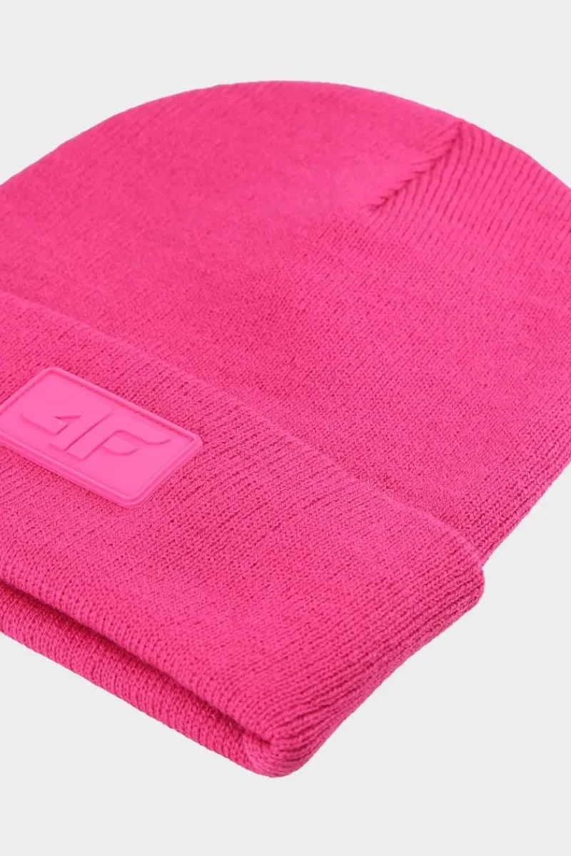 New Dziecięca Czapka Zimowa JWAW24ACAPU446-54S Różowa Okrycia Głowy
