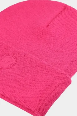 Okrycia Głowy>4F Dziecięca Czapka Zimowa JWAW24ACAPU444-54S Różowa Różowy
