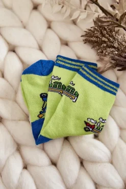 Online Dziecięce Bawełniane Skarpetki Z Wzorami 5-Pak Multikolor Skarpetki|Skarpetki