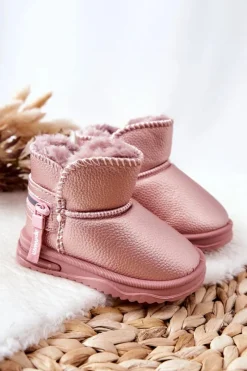 Best Boto Dziecięce Botki Śniegowce Różowe Frosty