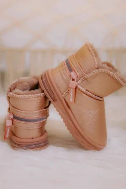 Best Boto Dziecięce Botki Śniegowce Różowe Frosty