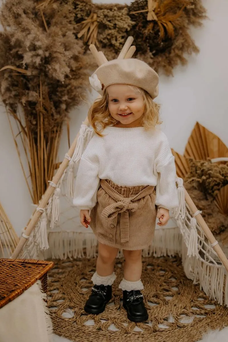 Online Dziecięce Botki Ocieplane Futerkiem Czarne Flossie Dzieci Dziewczęce